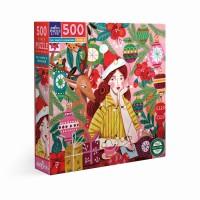 Puzzle 500 pièces - Ms. Santa's Reindeer