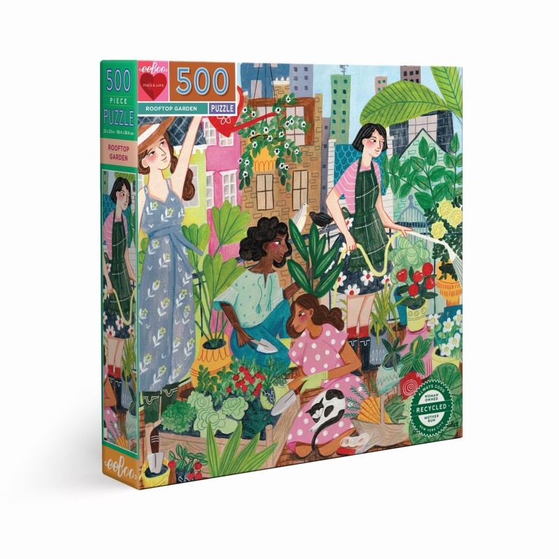 Puzzle 500 pièces - Rooftop Garden