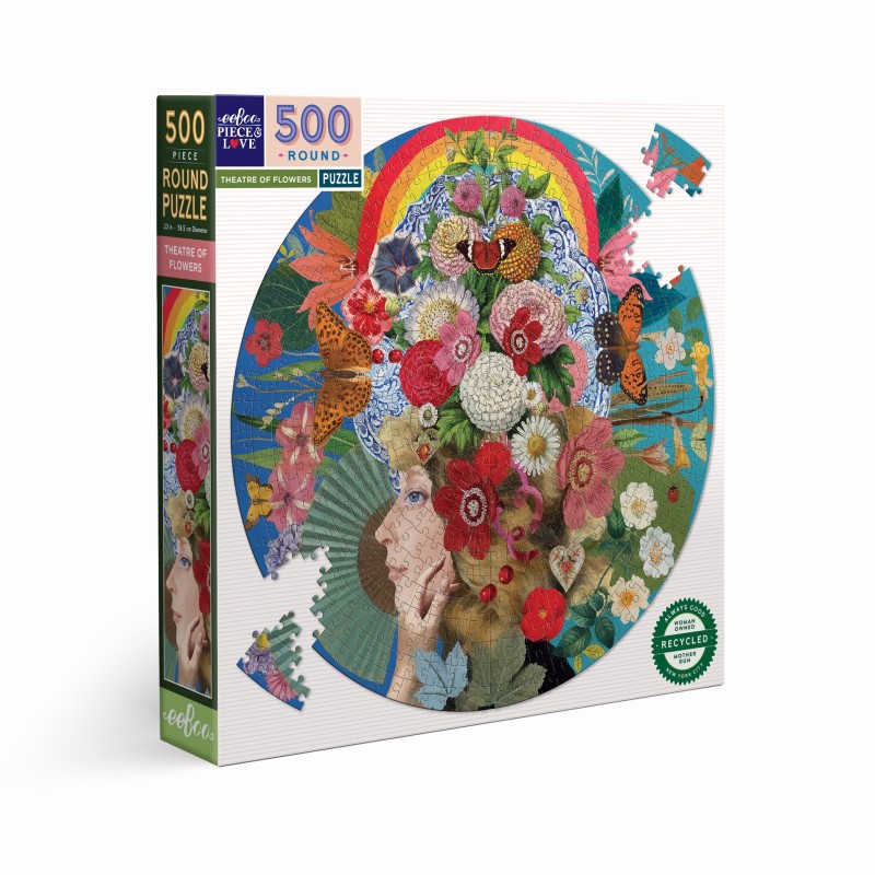 Puzzle 500 pièces - Theatre Of Flowers