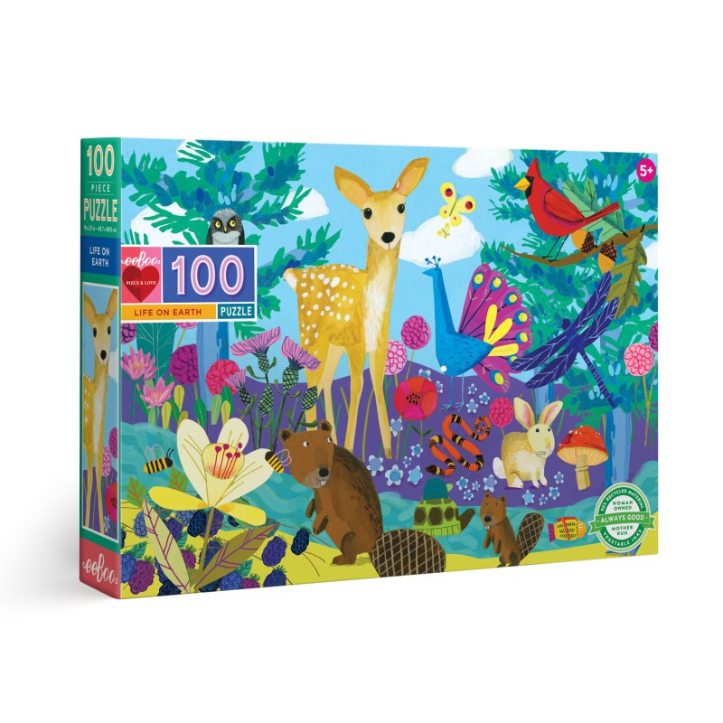 Puzzle 100 pièces - La Vie Sur Terre