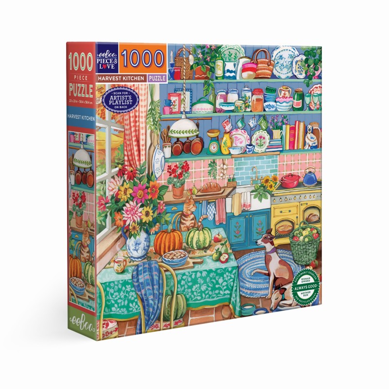 Puzzle 1000 pièces - Harvest Kitchen