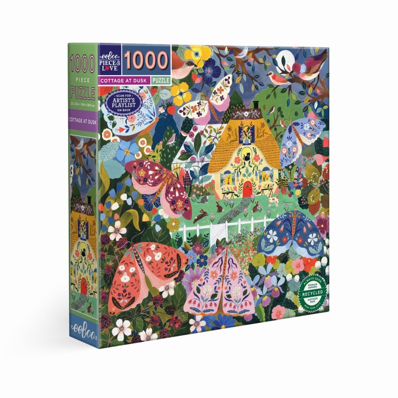 Puzzle 1000 pièces - Cottage at Dusk