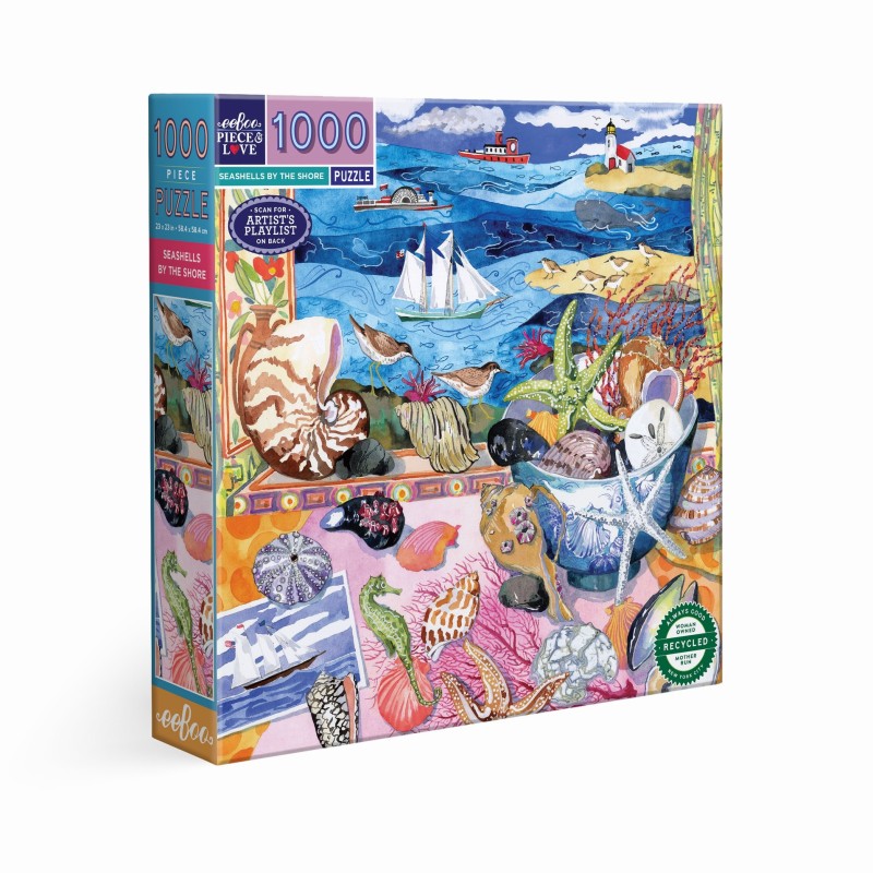 Puzzle 1000 pièces - Seashells by the Shore