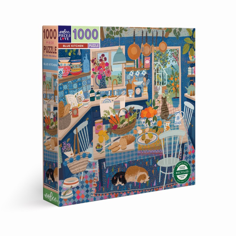 Puzzle 1000 pièces - Blue Kitchen