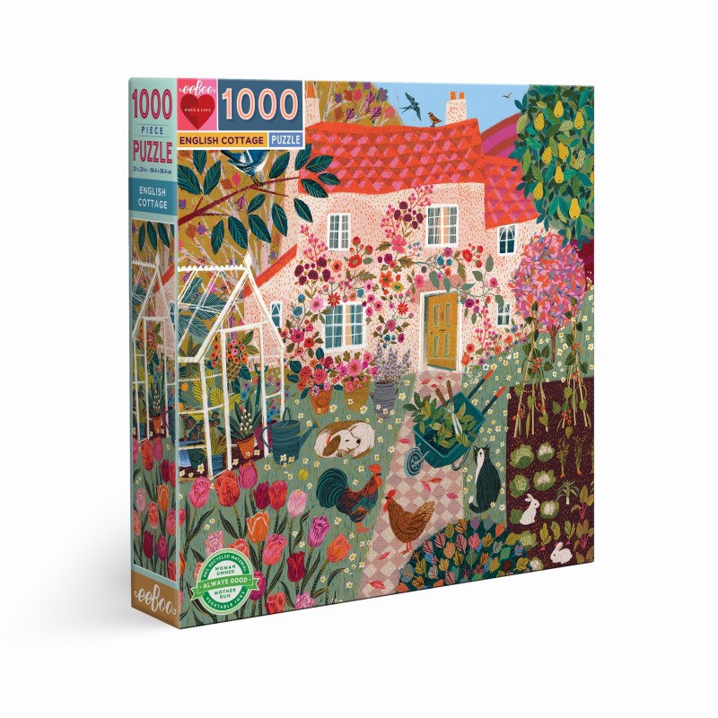 Puzzle 1000 pièces - English Cottage