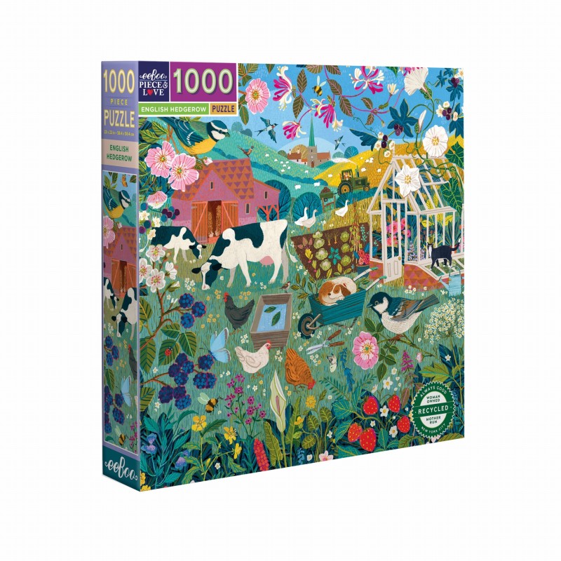 Puzzle 1000 pièces - English Hedgerow