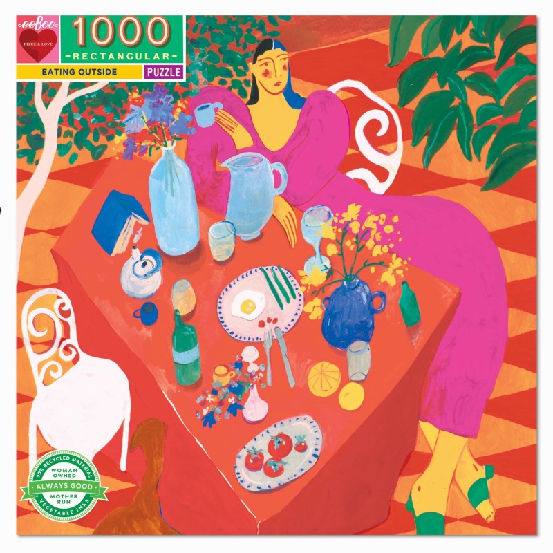 Puzzle 1000 pièces - Eating Outside