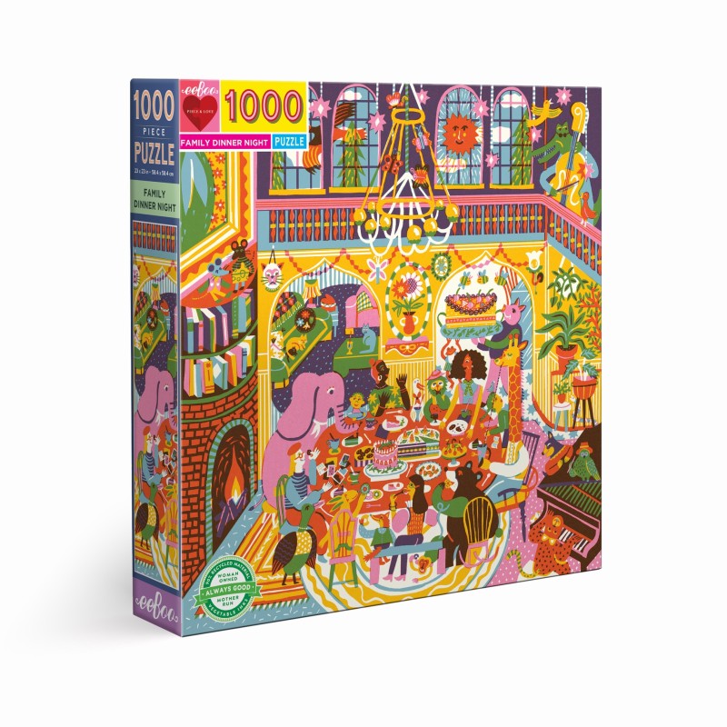 Puzzle 1000 pièces - Family Dinner Night