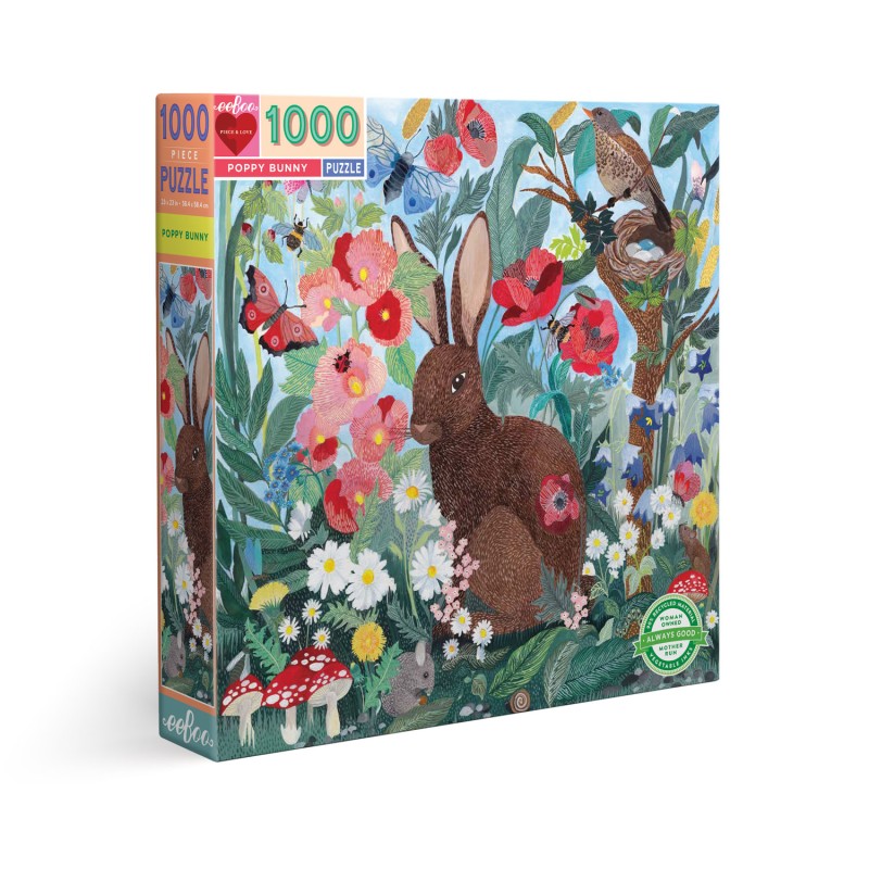 Puzzle 1000 pièces - Poppy Bunny