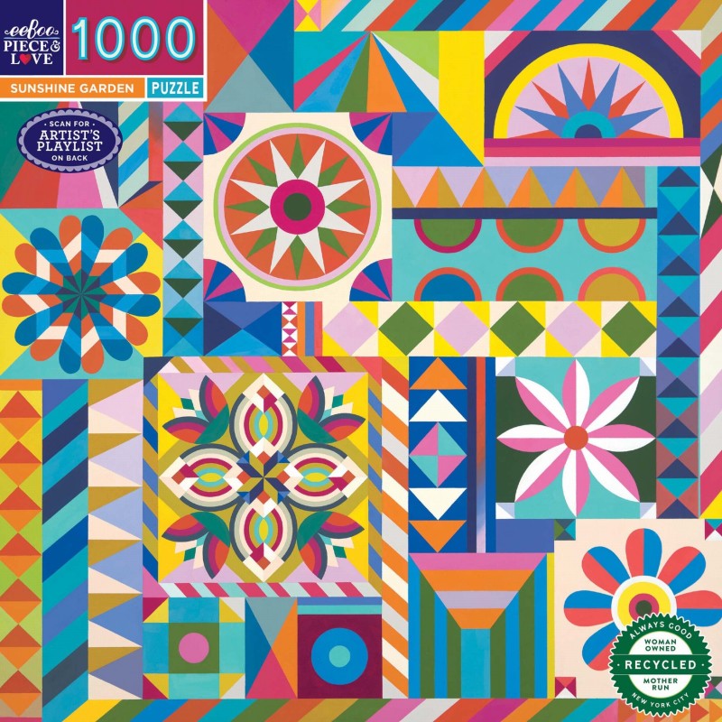 Puzzle 1000 pièces - Sunshine Garden