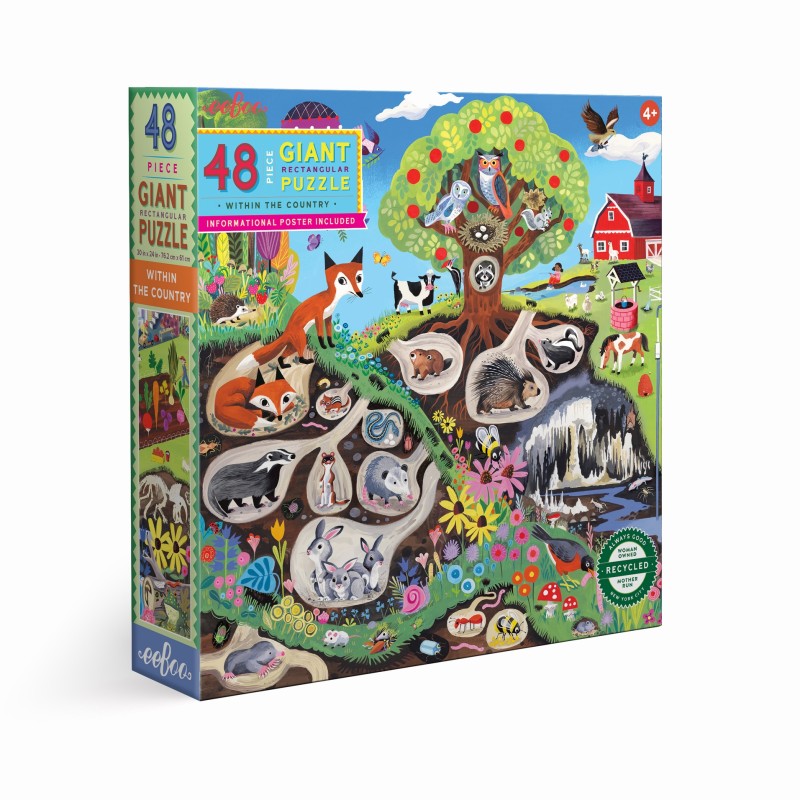 Puzzle 48 pièces - Dans Le Pays
