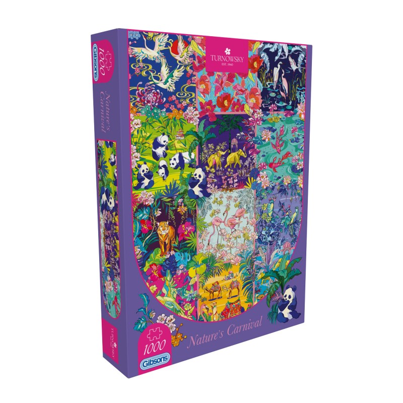 Puzzle 1000 pièces - Nature's Carnival