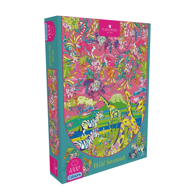 Puzzle 1000 pièces - Wild Savannah