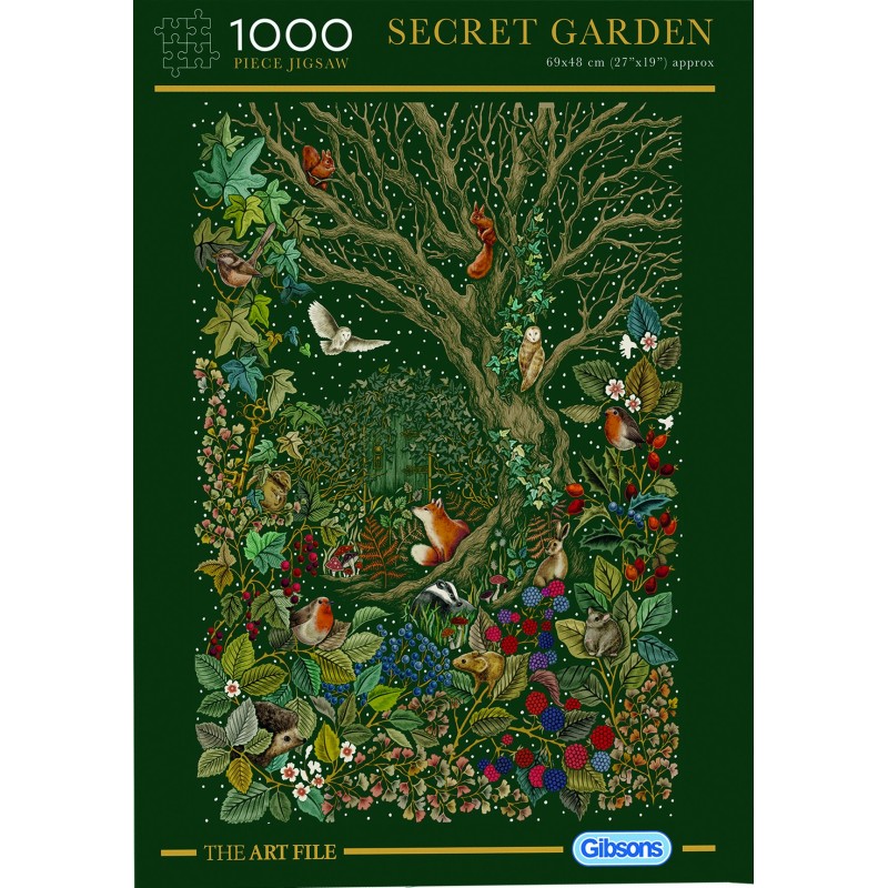 Puzzle 1000 pièces - Secret Garden