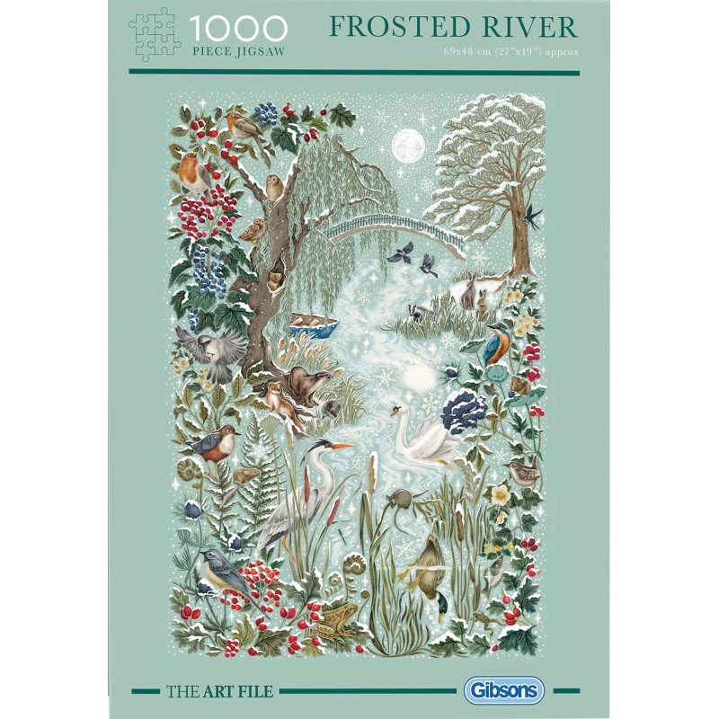 Puzzle 1000 pièces - Frosted River