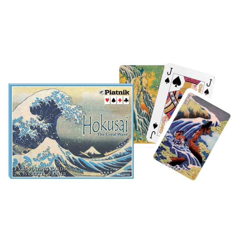 Cartes à jouer La Vague d'Hokusai