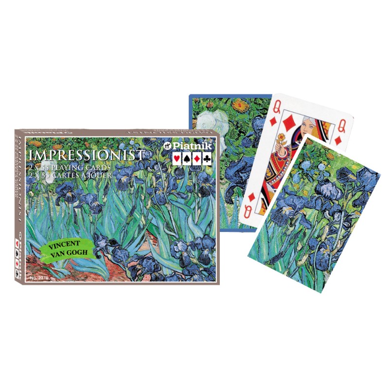Coffret 2x55 Cartes Van Gogh - Iris