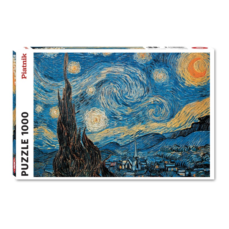Puzzle 1000 pièces - Van Gogh - Nuit Etoilee