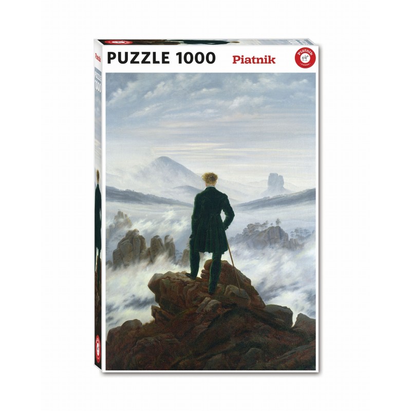 Puzzle 1000 pièces - Caspar David Friedrich : Le Voyageur