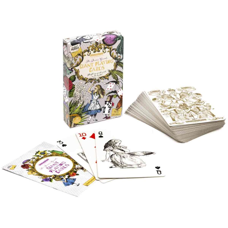 Cartes à Jouer Géantes : Alice au Pays des Merveilles