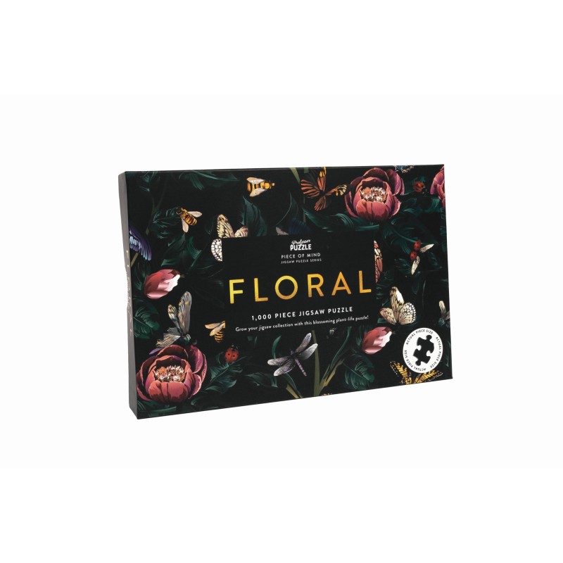 Puzzle 1000 pièces - Dark Floral