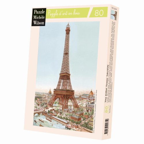 Puzzle 80 pièces en bois -...