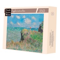 Puzzle 350 pièces - Promenade Sur La Falaise Monet