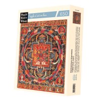 Puzzle 650 pièces - Mandala De Nairatmya Art Tibetain