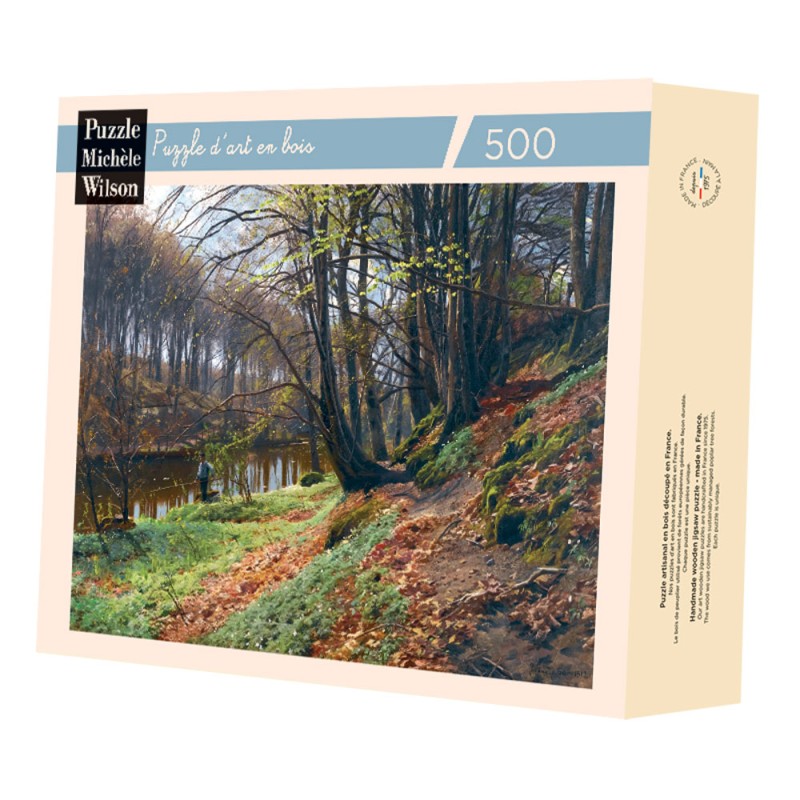 Puzzle 500 pièces - Paysage à Soby, Monsted
