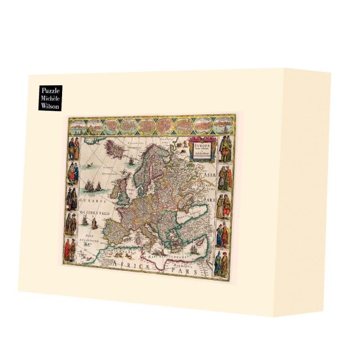 Puzzle 1500 pièces - Carte...