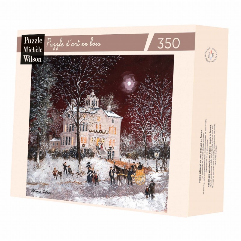 Puzzle 350 pièces - Soir de Decembre Delacroix
