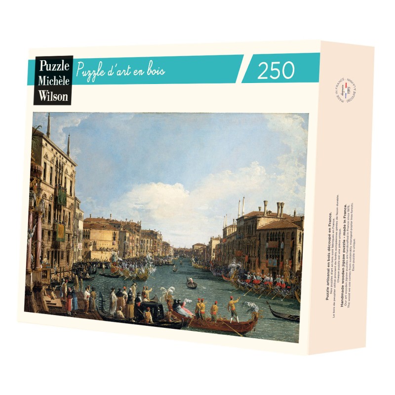 Puzzle 250 pièces - Regate Sur Le Grand Canal Canaletto