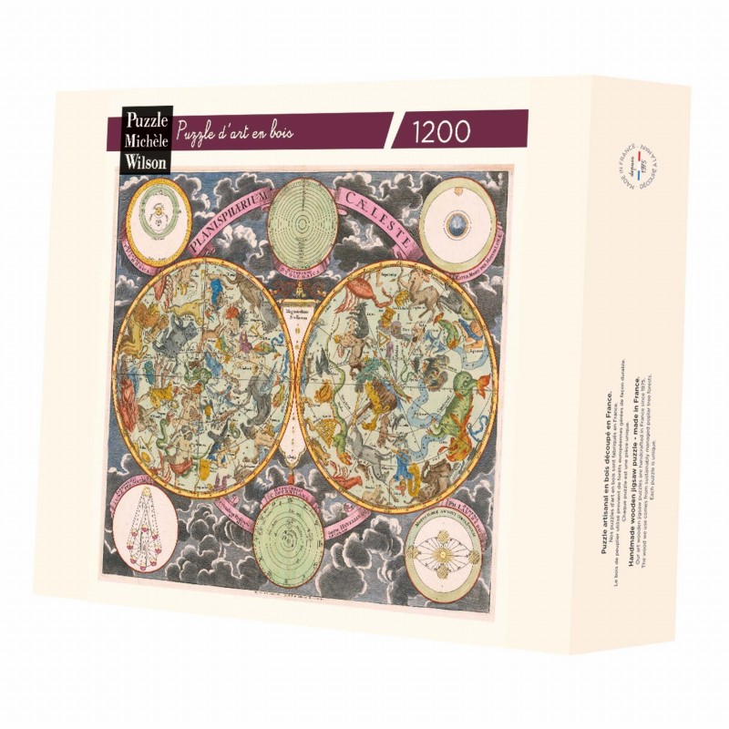 Puzzle 1200 pièces - Planisphere Celeste Eimmart