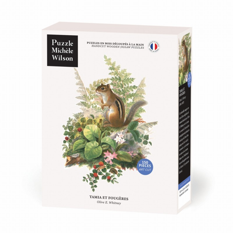 Puzzle 80 pièces - Tamia et Fougeres Whitney