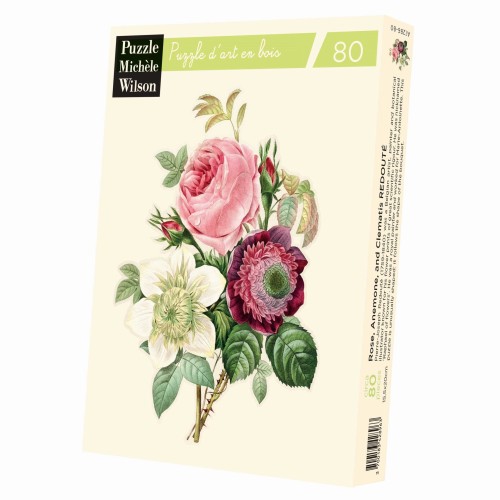 Puzzle 80 pièces - Rose...