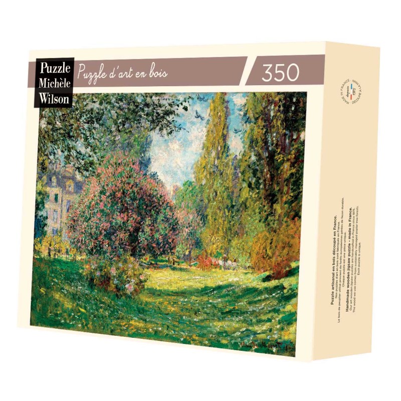 Puzzle 350 pièces - Paysage Le Parc Monceau Claude Monet