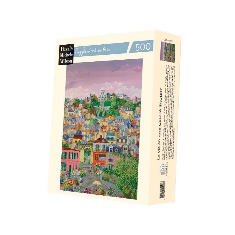 Puzzle 500 pièces - La Vie En Rose Cellia Saubry
