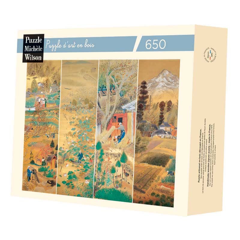 Puzzle 650 pièces - Les Environs De Kyoto Ochiai Rofu