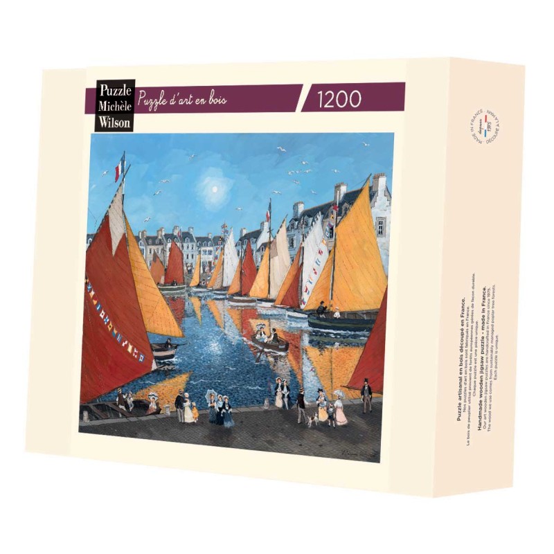 Puzzle 1200 pièces - La Fete De La Voile Fabienne Delacroix