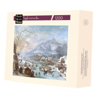 Puzzle 1200 pièces - La Riviere En Hiver Griffier