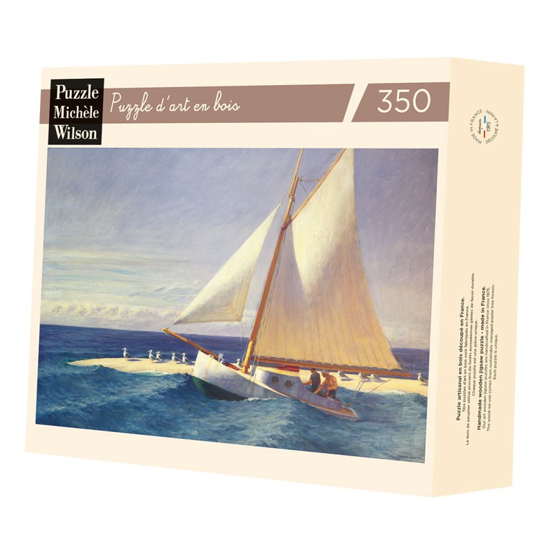 Puzzle 350 pièces - Le Bateau A Voile  Hopper