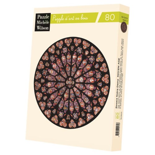 Puzzle 80 pièces - Rosace...