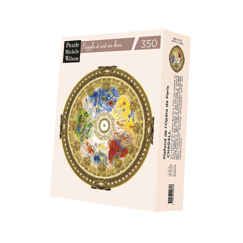 Puzzle 350 pièces - Plafond De L'Opera De Paris, Chagall