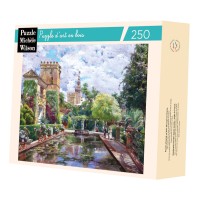 Puzzle 250 pièces - Le bassin d'Alcazar de Rodriguez - en Bois