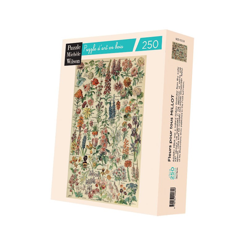Puzzle 250 pièces - Fleurs Pour Tous, Millot