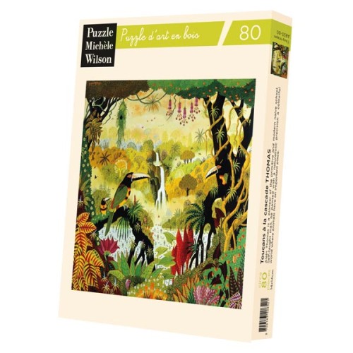Puzzle 80 pièces - Toucans...