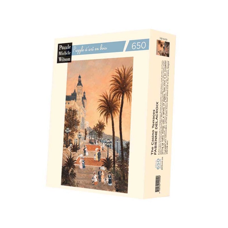 Puzzle 650 pièces - Les Terrasses Du Casino Fabienne Delacroix