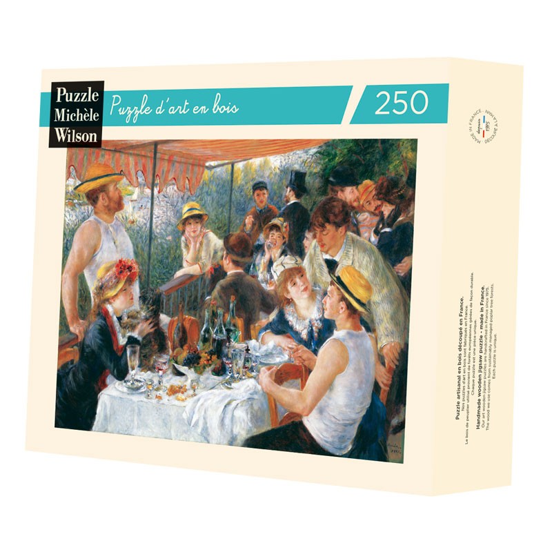 Puzzle 250 pièces - Le déjeuner des canotiers, Renoir