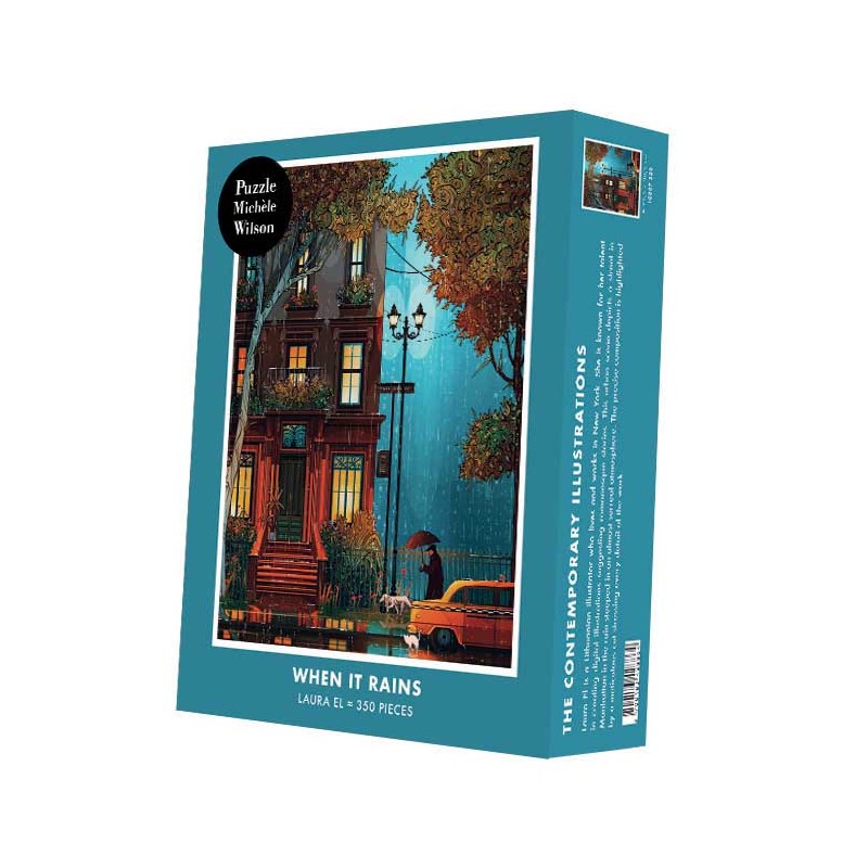 Puzzle 350 pièces - When It Rains Laura El