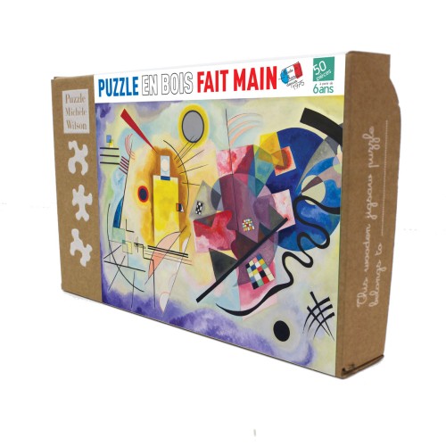 Puzzle 50 pièces - Jaune...